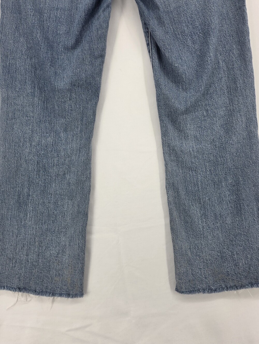 DAZE x Anthropologie High Rise Tough Love Organic Cotton Crop Raw Hem Jeans 28 - Picture 11 of 16
